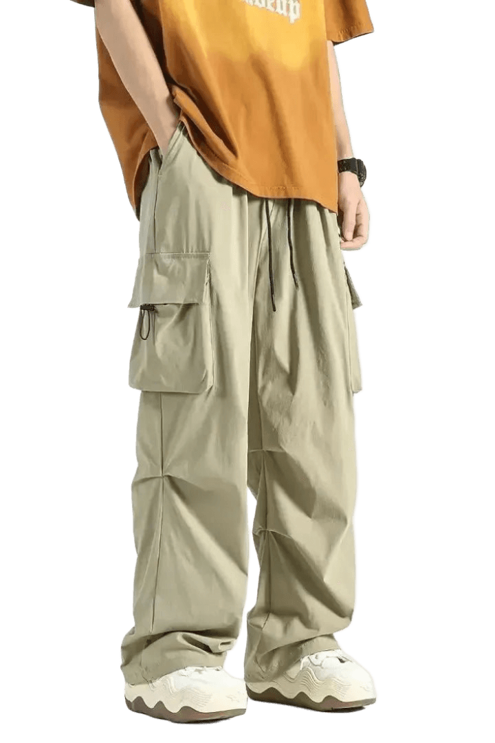 Pantalon Cargo Américain Beige | Cargonomix