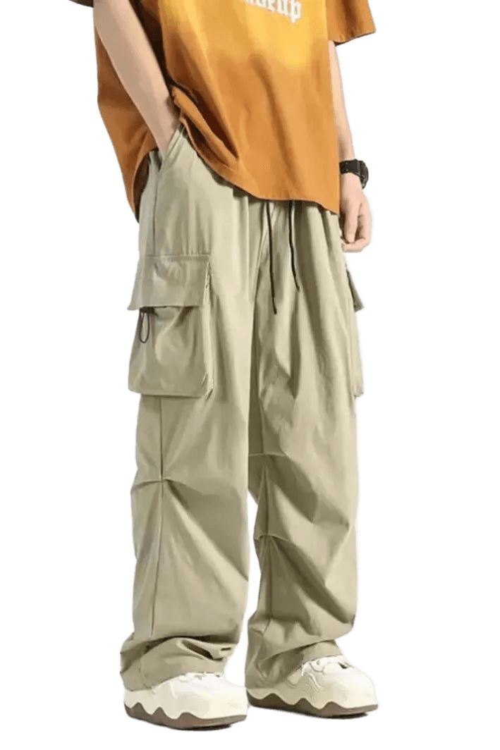 Pantalon Cargo Américain Beige | Cargonomix