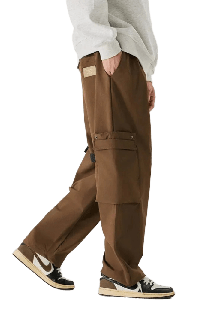 Pantalon Cargo avec Poche Marron | Cargonomix