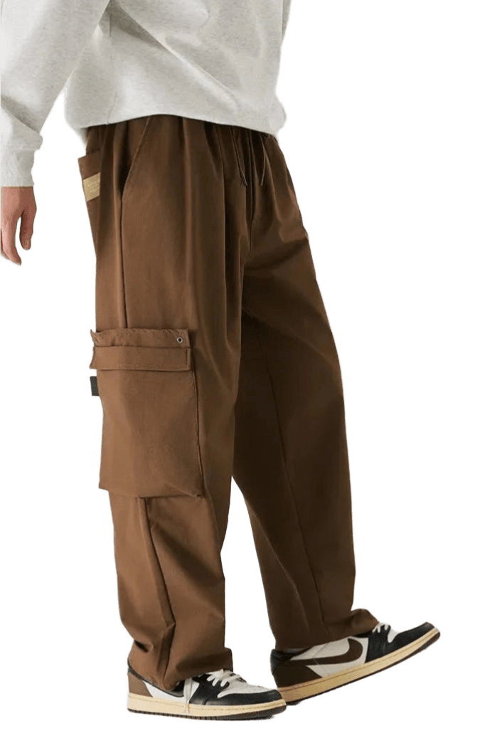 Pantalon Cargo avec Poche Marron | Cargonomix
