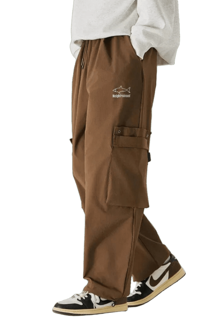 Pantalon Cargo avec Poche Marron | Cargonomix