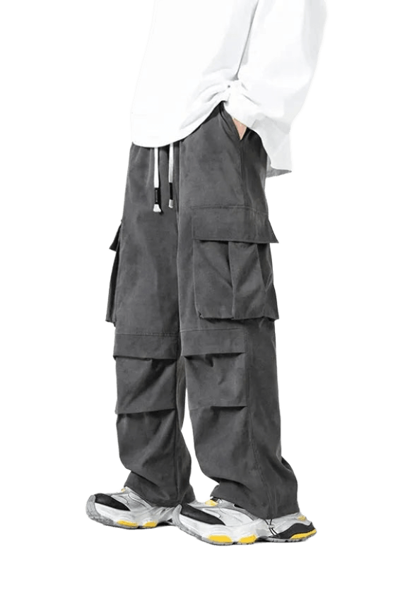 Pantalon Cargo Baggy Gris | Cargonomix