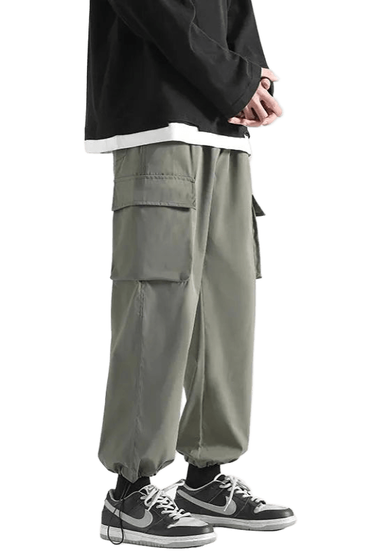 Pantalon Cargo Casual Gris | Cargonomix
