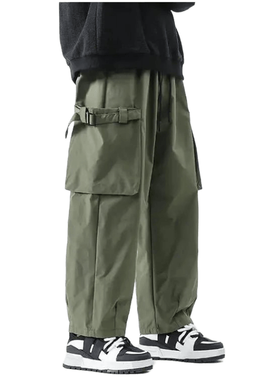 Pantalon Cargo Grande Poches Vert | Cargonomix