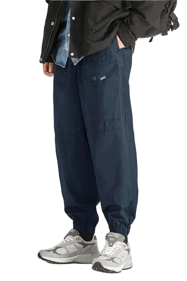 Pantalon Cargo Japonais Bleu | Cargonomix