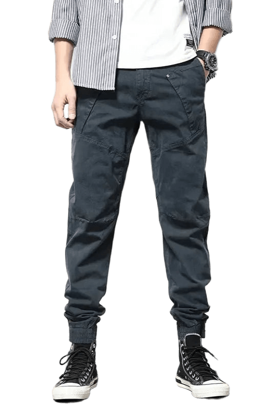 Pantalon Cargo Multi Poches Gris | Cargonomix