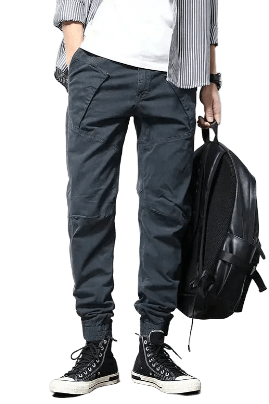 Pantalon Cargo Multi Poches Gris | Cargonomix