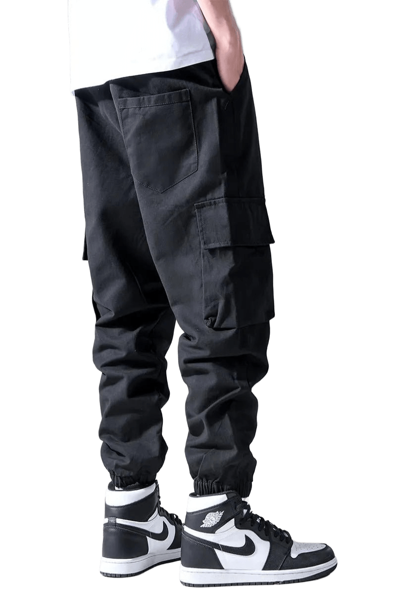 Pantalon Cargo Streetwear Noir | Cargonomix