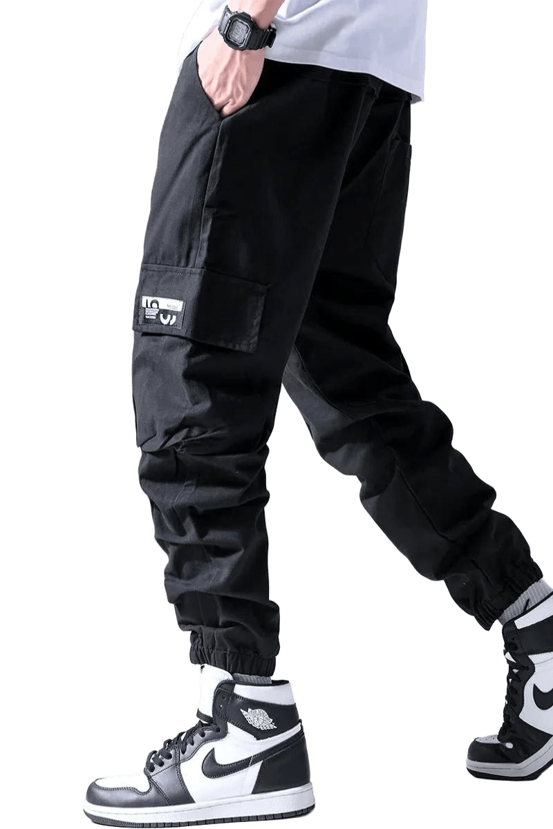 Pantalon Cargo Streetwear Noir | Cargonomix