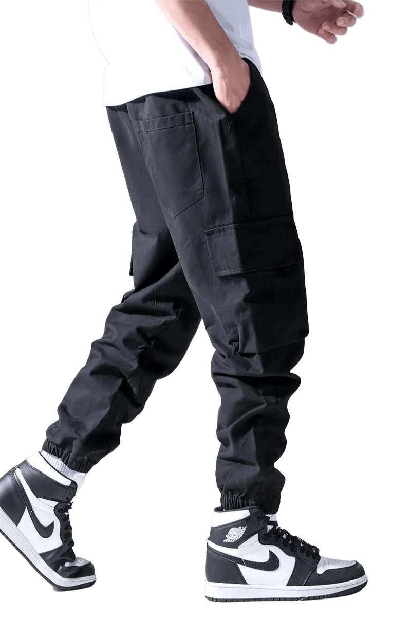 Pantalon Cargo Streetwear Noir | Cargonomix