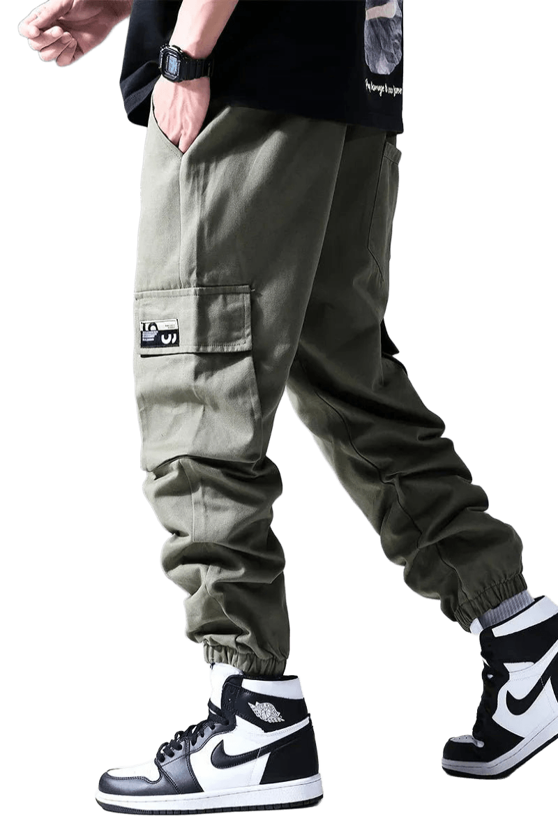Pantalon Cargo Streetwear Vert | Cargonomix