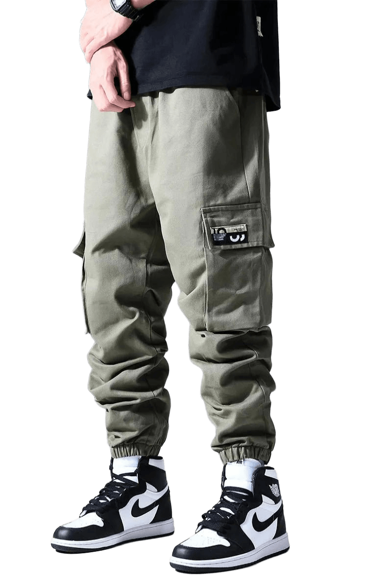 Pantalon Cargo Streetwear Vert | Cargonomix