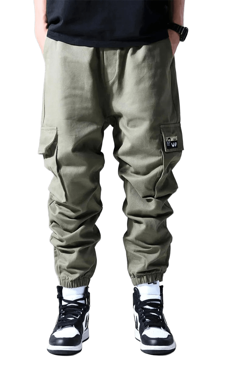 Pantalon Cargo Streetwear Vert | Cargonomix