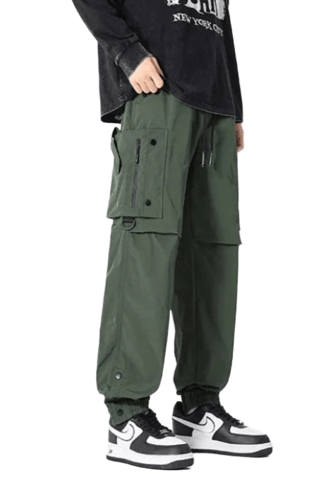 Pantalon Cargo Waterproof Vert | Cargonomix