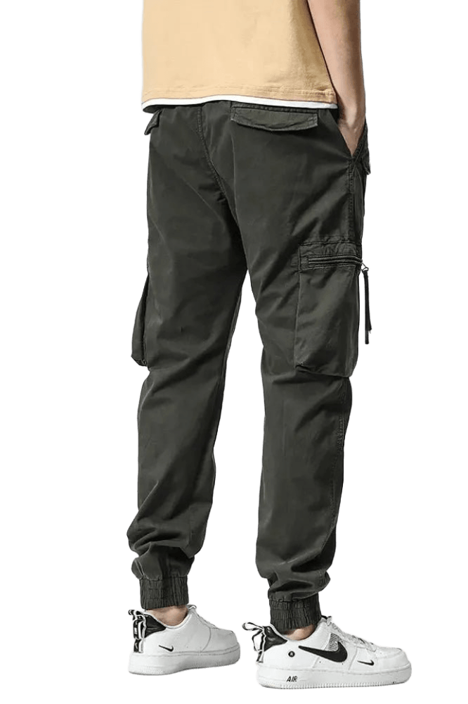 Pantalon Cargo Zippé Vert | Cargonomix