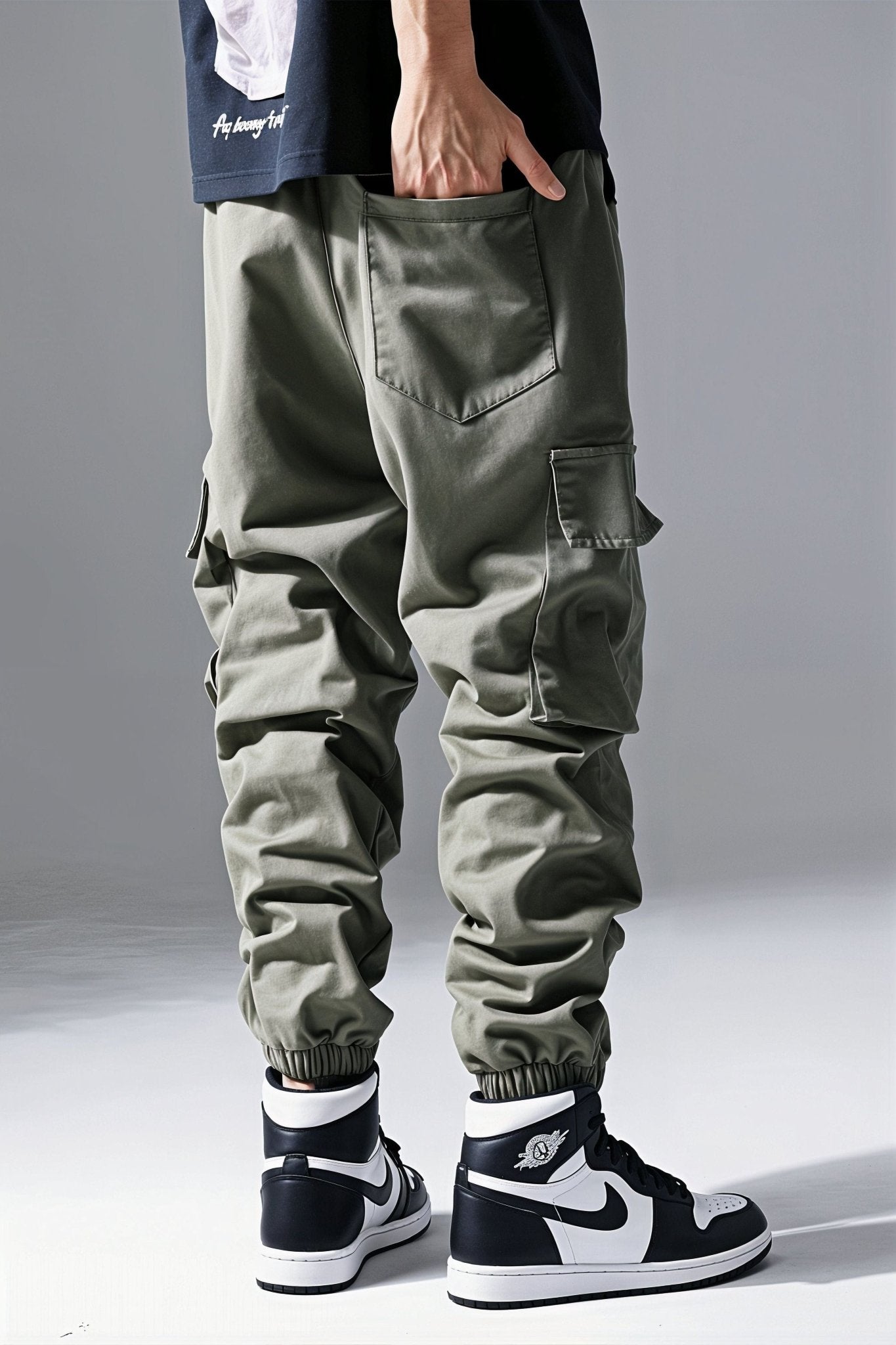 Cargo City Vert Baggy Homme - Cargonomix