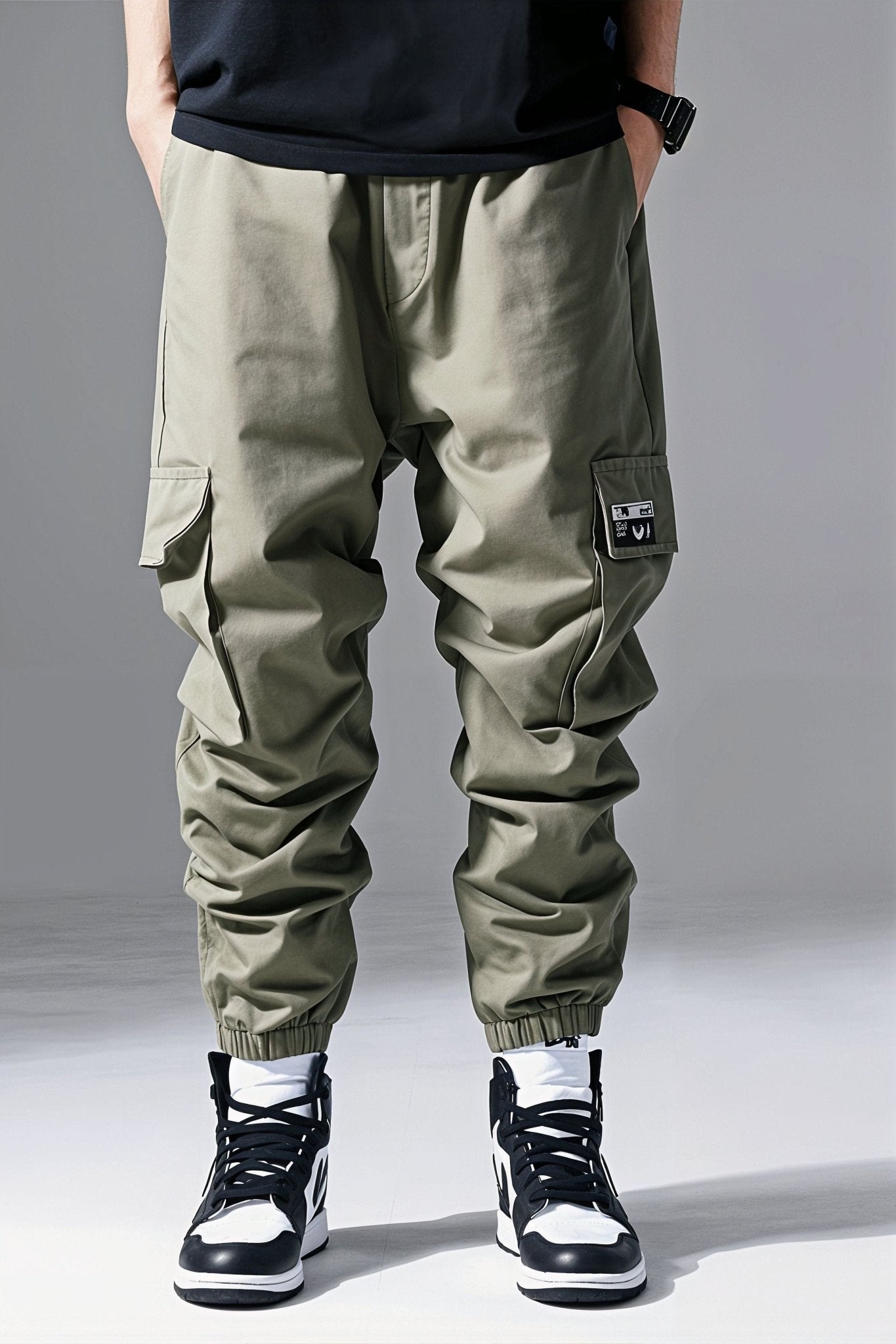 Cargo City Vert Baggy Homme - Cargonomix