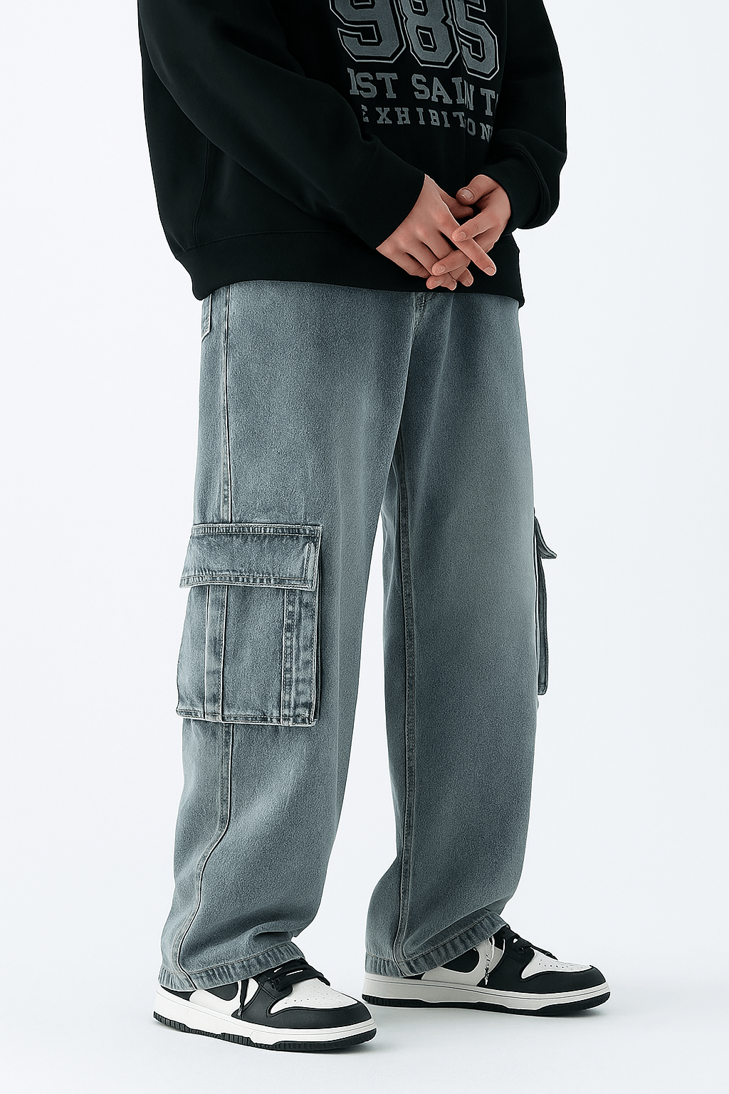 Jean Cargo Streetwear Bleu | Cargonomix