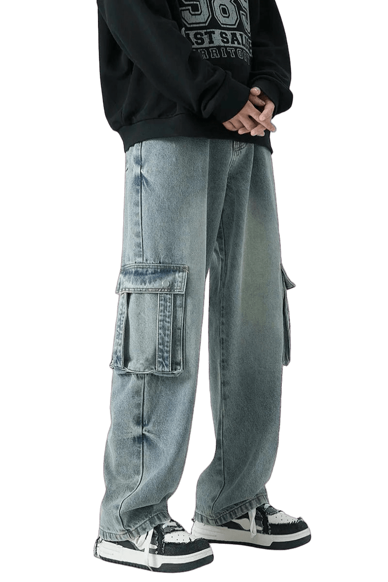 Jean Cargo Streetwear Bleu | Cargonomix