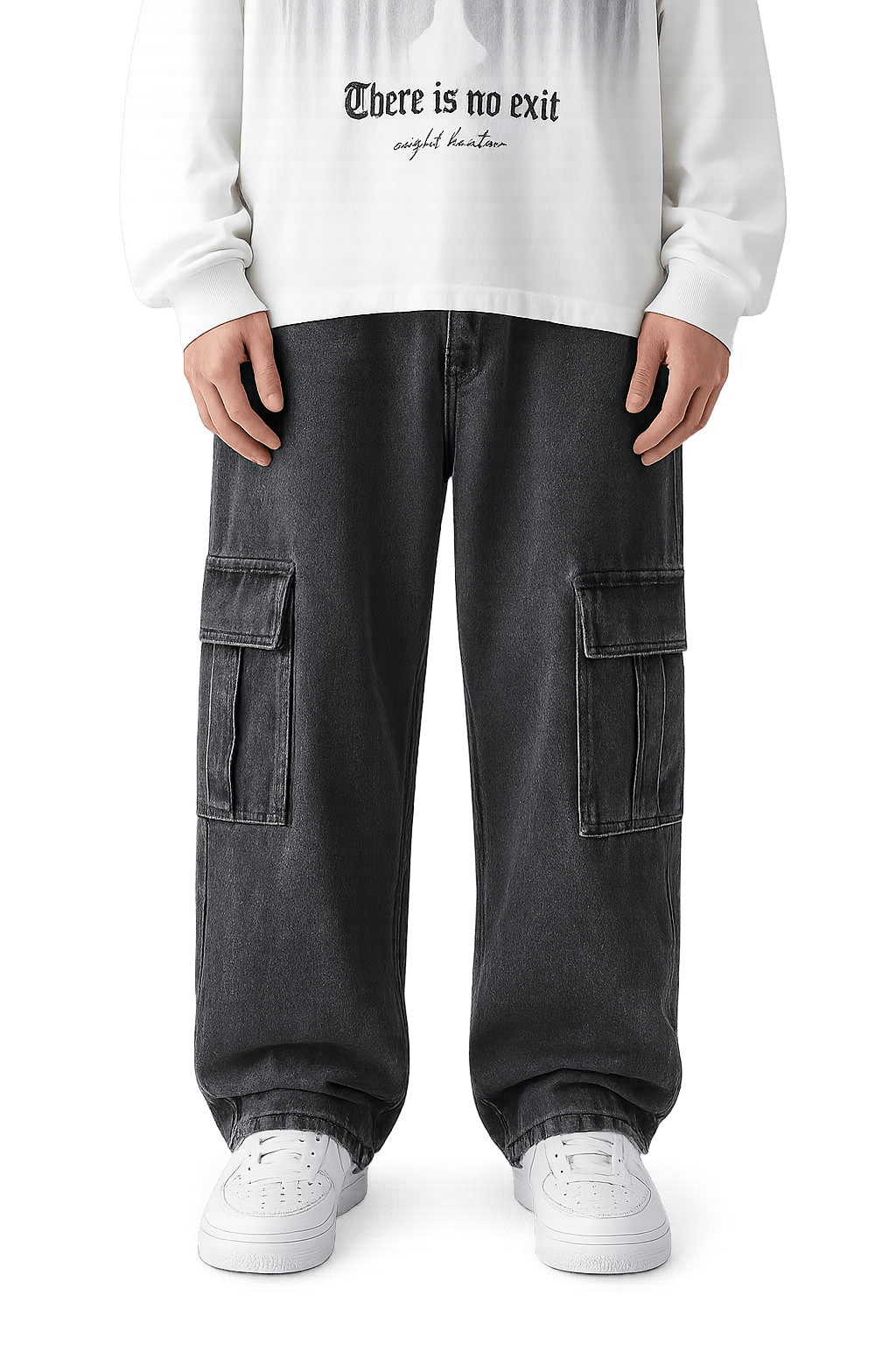 Jean Cargo Streetwear Gris | Cargonomix