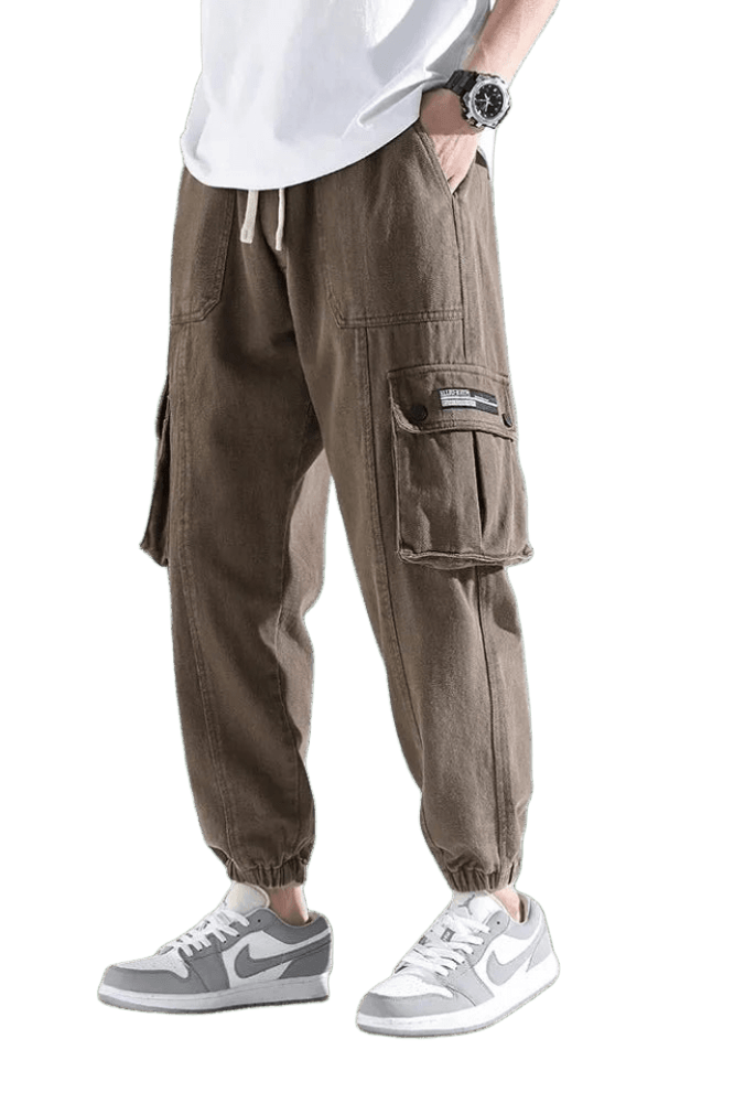 Jogging Cargo Classe Marron Clair | Cargonomix