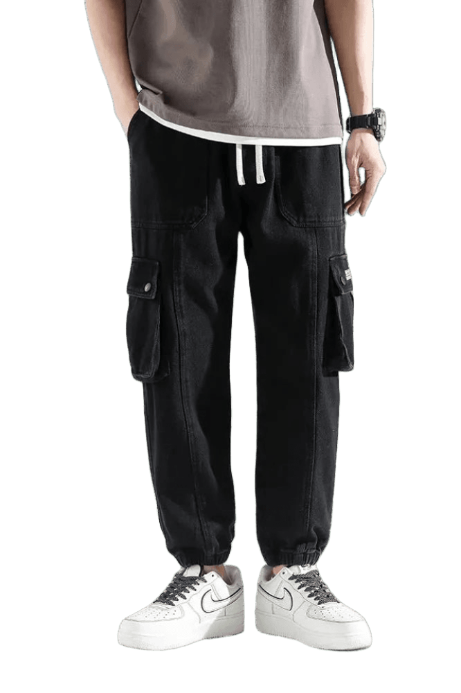 Jogging Cargo Classe Noir | Cargonomix