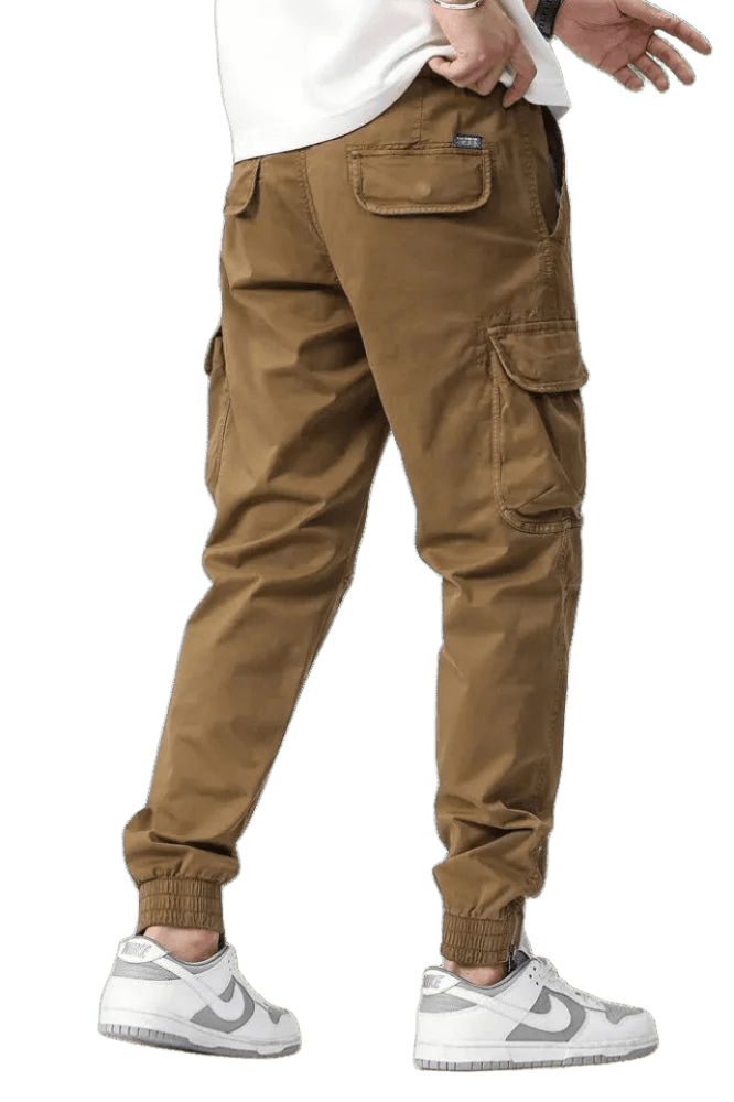 Jogging Cargo Poches Street Marron | Cargonomix