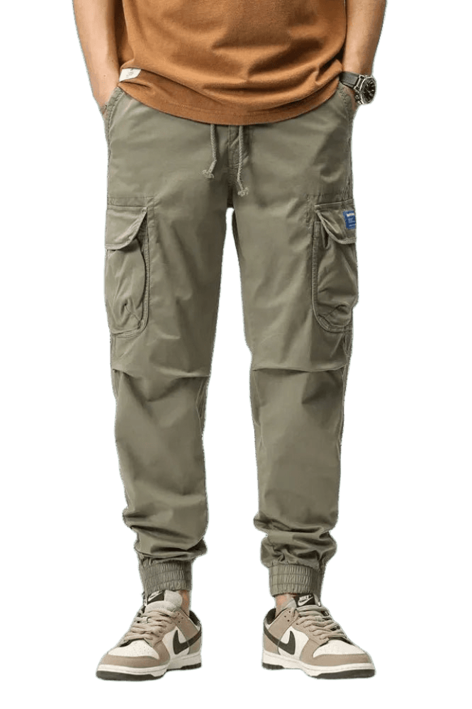 Jogging Cargo Poches Street Vert | Cargonomix