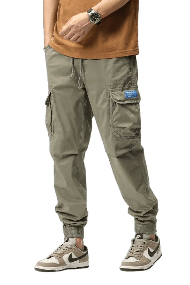 Jogging Cargo Poches Street Vert | Cargonomix