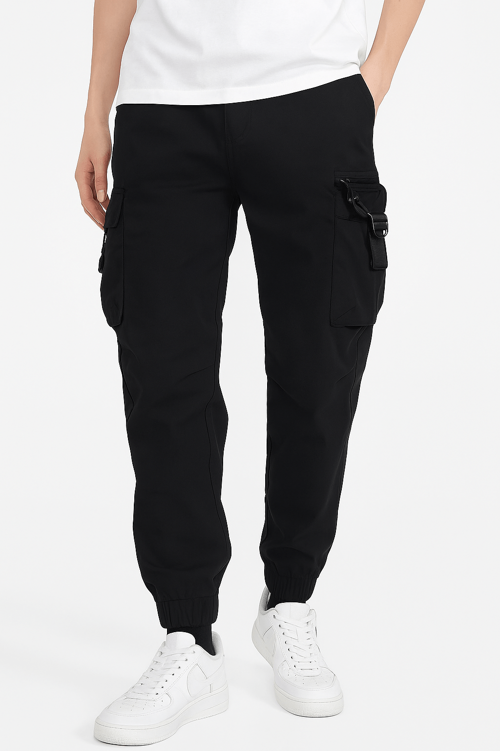 Jogging Cargo Slim Noir | Cargonomix