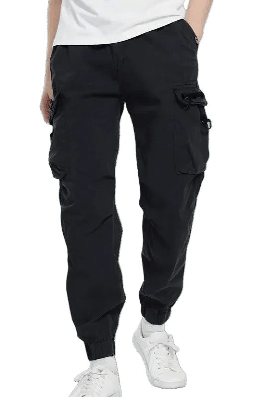 Jogging Cargo Slim Noir | Cargonomix