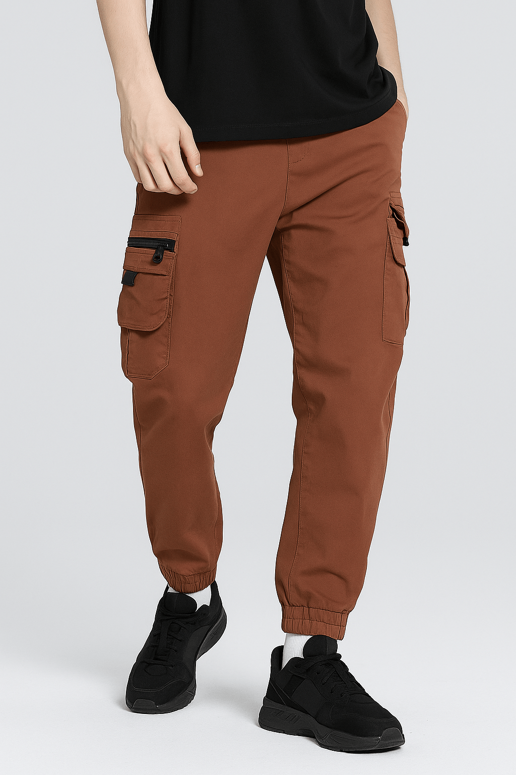 Jogging Cargo Slim Rouge | Cargonomix