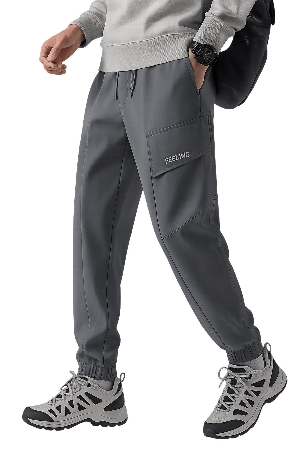 Jogging Cargo Sport Gris | Cargonomix