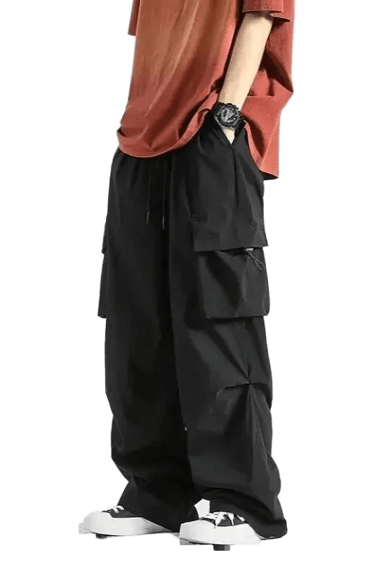 Pantalon Cargo Américain Noir | Cargonomix