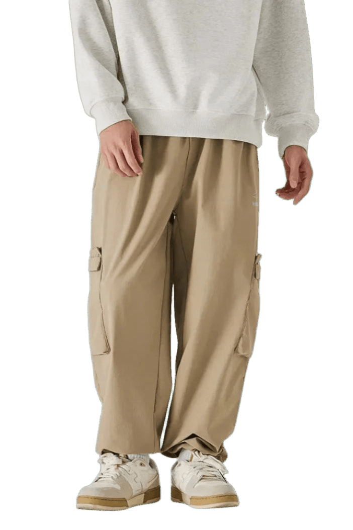 Pantalon Cargo avec Poche Beige | Cargonomix