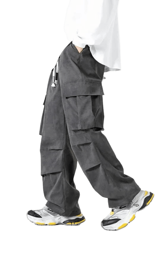 Pantalon Cargo Baggy Gris | Cargonomix