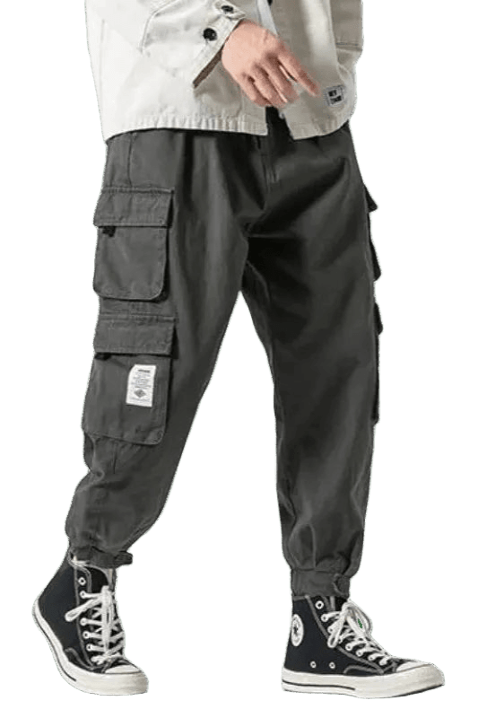 Pantalon Cargo Coréen Gris | Cargonomix