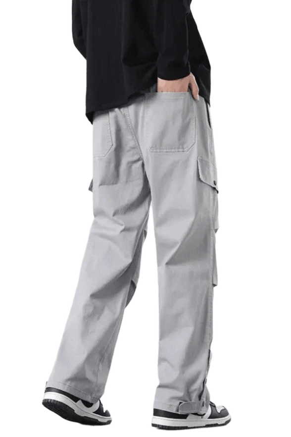 Pantalon Cargo Coton Gris | Cargonomix