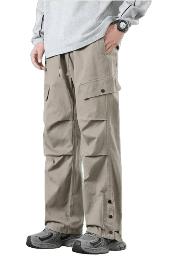 Pantalon Cargo Coton Kaki | Cargonomix