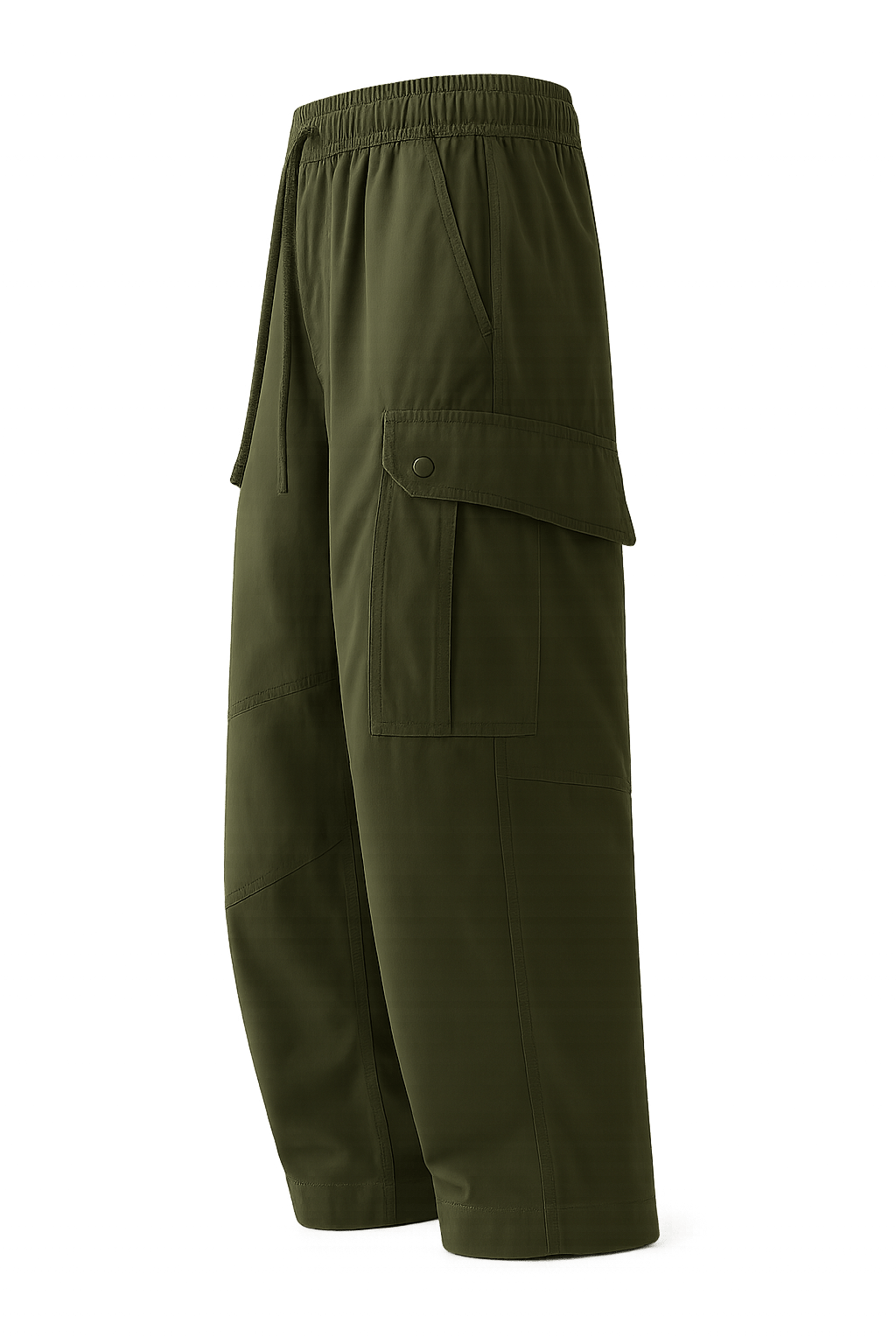 Pantalon Cargo Droit Vert | Cargonomix