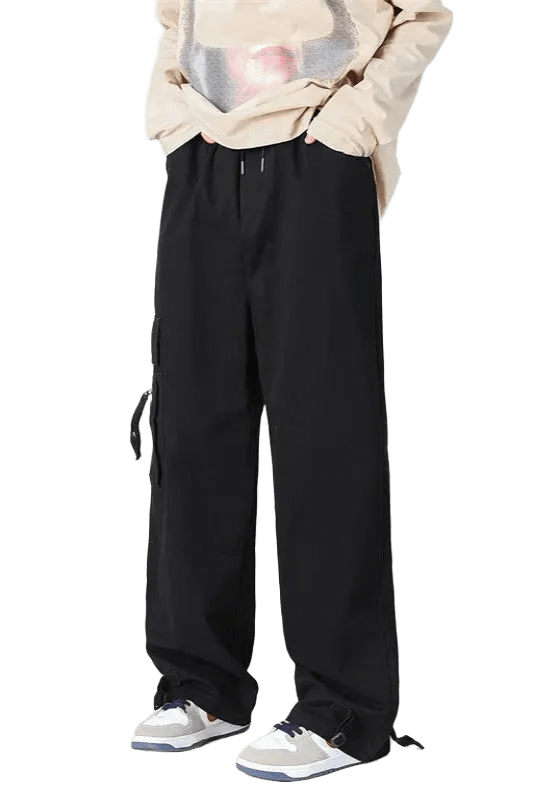 Pantalon Cargo Hip Hop Noir | Cargonomix
