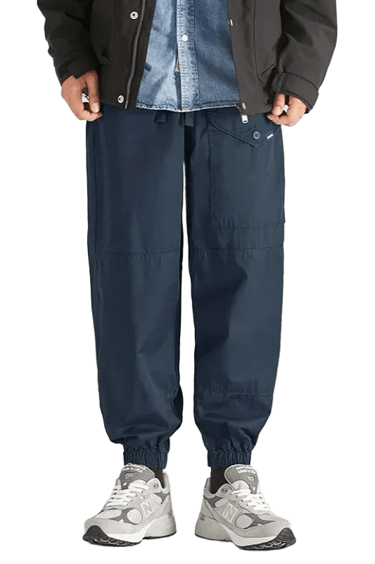 Pantalon Cargo Japonais Bleu | Cargonomix