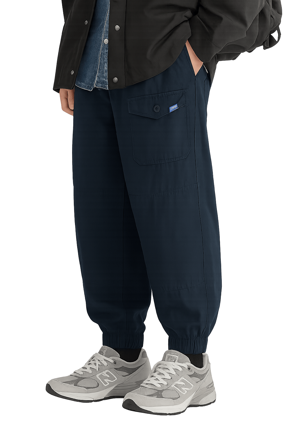 Pantalon Cargo Japonais Bleu | Cargonomix