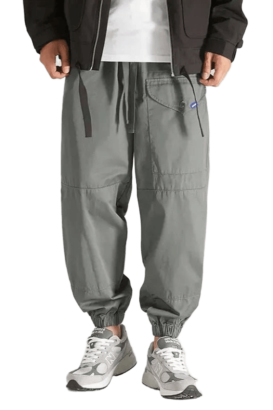 Pantalon Cargo Japonais Gris | Cargonomix