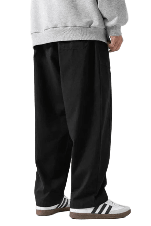 Pantalon Cargo Japonais Polyvalent Noir | Cargonomix