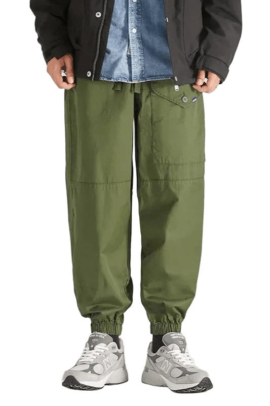Pantalon Cargo Japonais Vert | Cargonomix