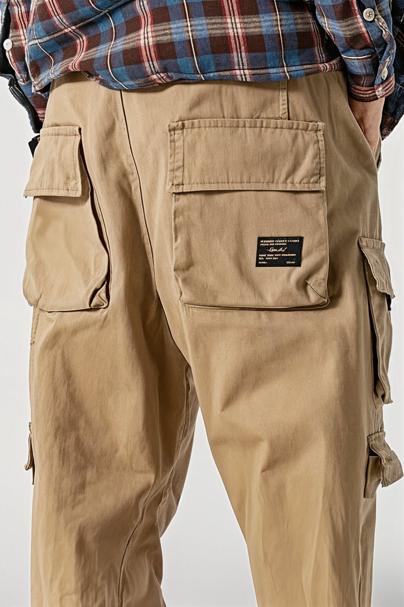 Pantalon Cargo Kaki Authentique Baggy - Cargonomix