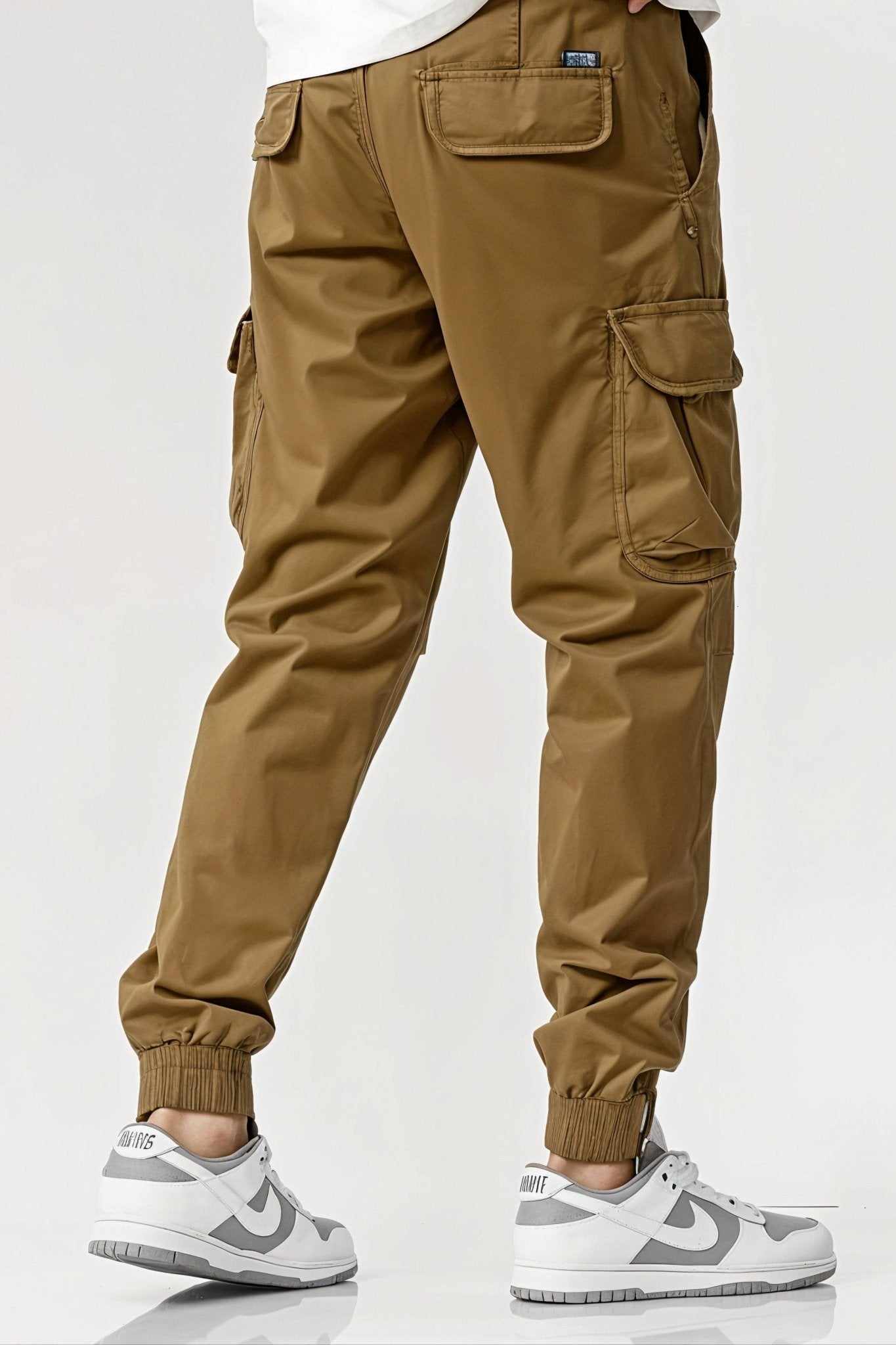 Pantalon Cargo Marron Vintage Slim pour Homme - Cargonomix