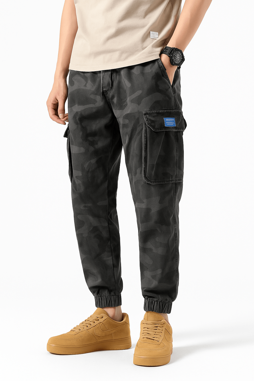 Pantalon Cargo Militaire Gris | Cargonomix