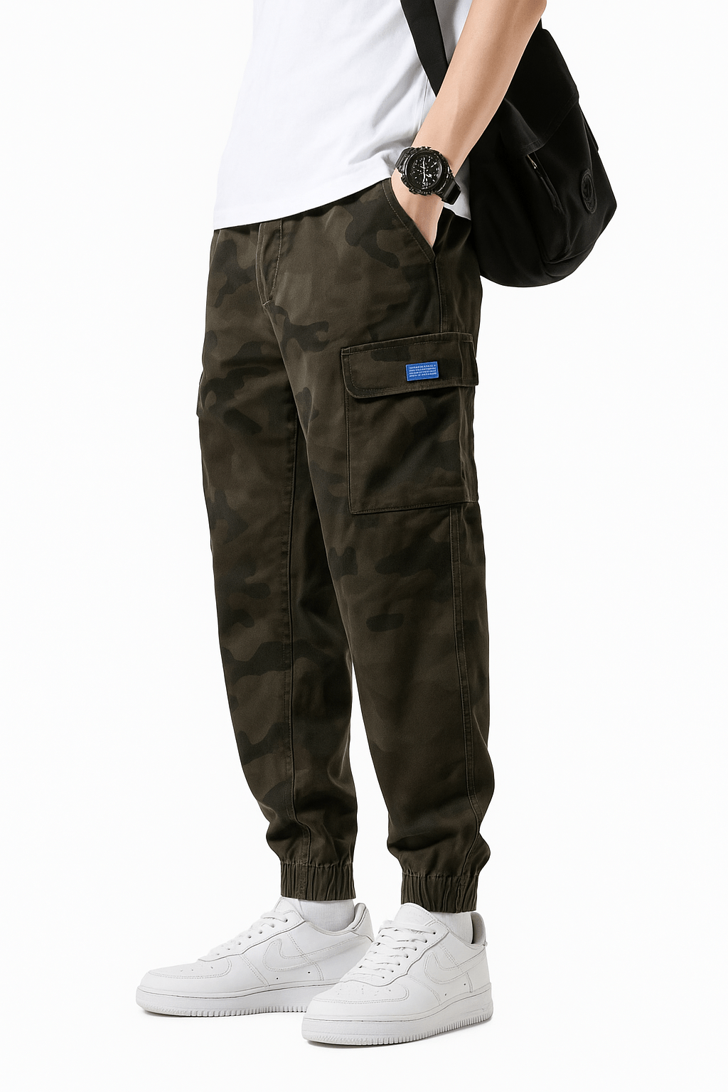 Pantalon Cargo Militaire Vert | Cargonomix